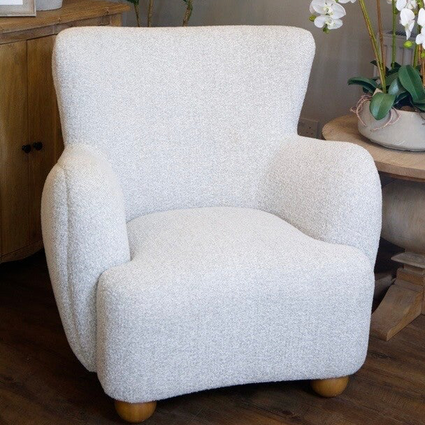 Greige Hui Large Arm Chair