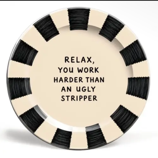 RELAX - Ceramic Plate