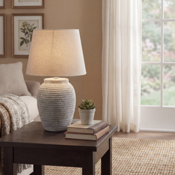 Stone Capri lamp