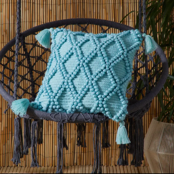 Alda Blue Outdoor Cushion
