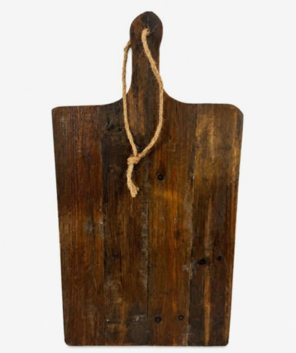Large Rustic wooden chopping serving board