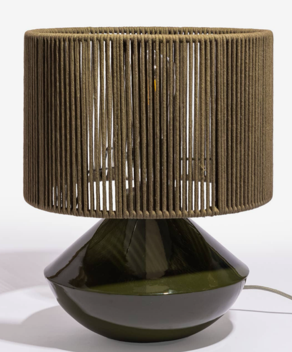 Forest Green table lamp