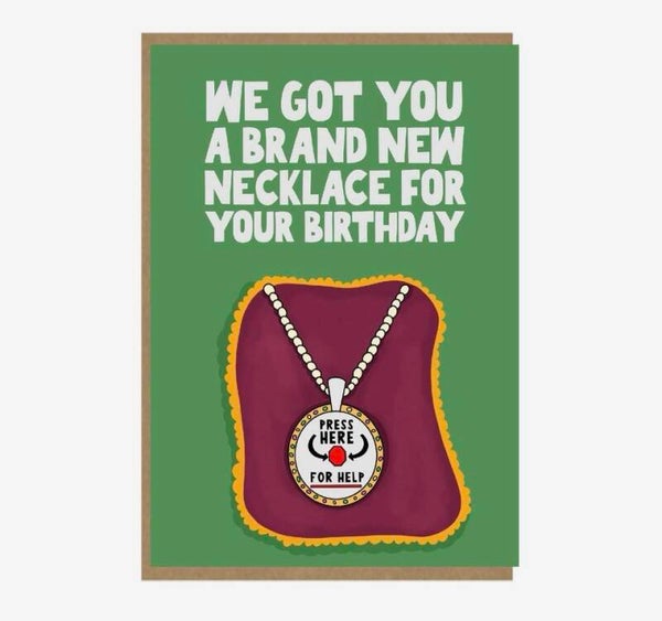 Card - NEW NECKLACE