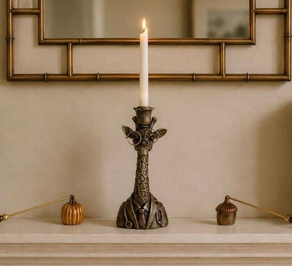 Prof. Giraffe Candleholder