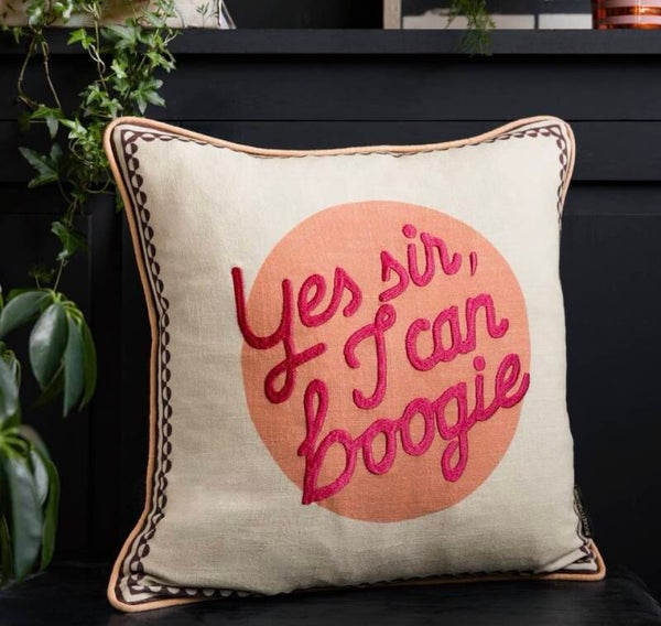 Yes Sir I Can Boogie cushion