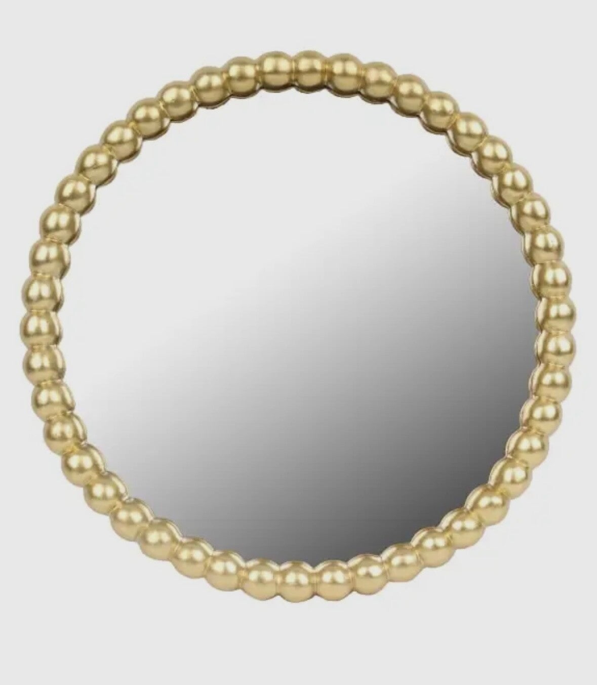 Gold Ball framed Wall mirror