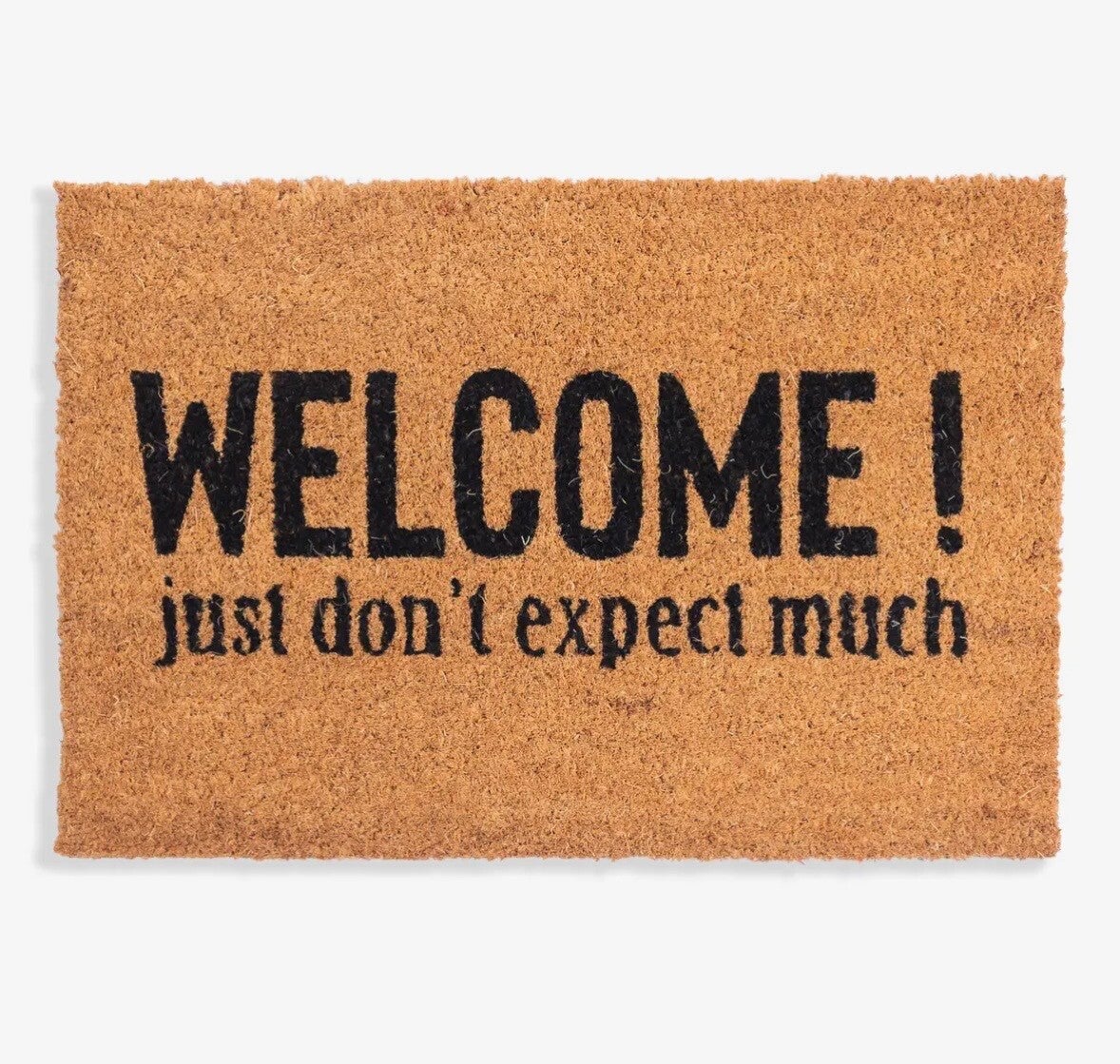 WELCOME door mat