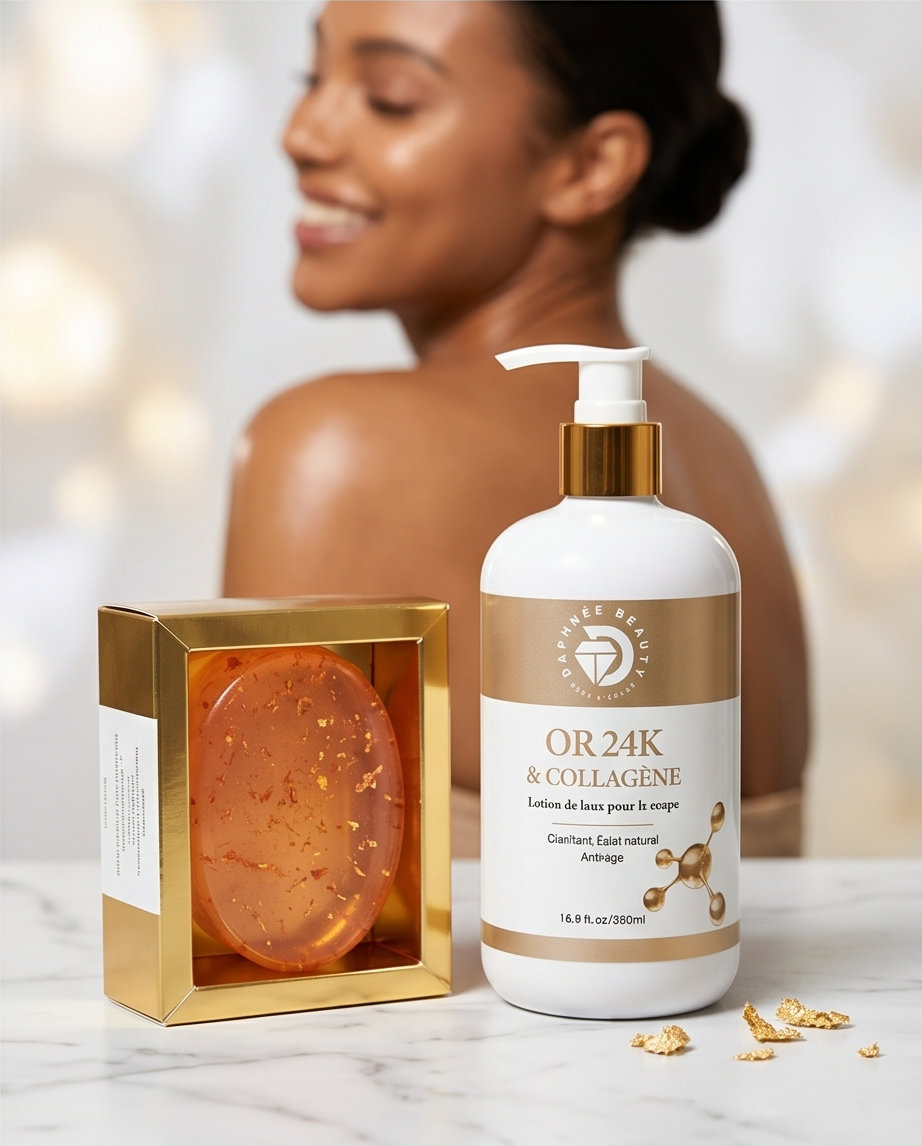 LOTION & SAVON DE LUXE POUR LA PEAU