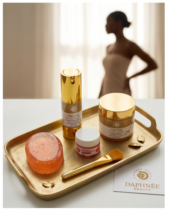 GOMMAGE LÈVRES, SAVON, MASQUE & SÉRUM DE LUXE