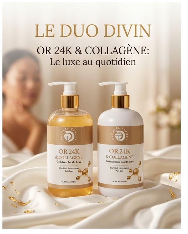 LOTION & GEL DE LUXE POUR LE CORPS 500mL