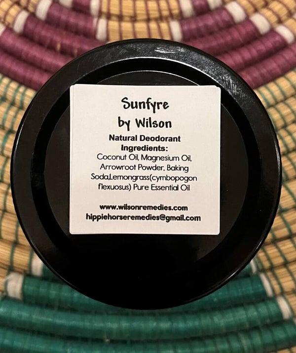 Sunfyre Deodorant 3.5 ounce jar