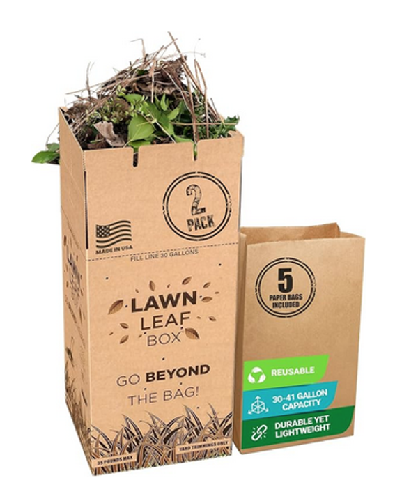 Lawn Leaf Box 2 Pack plus bags