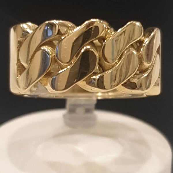Kettenring 18K Gold
