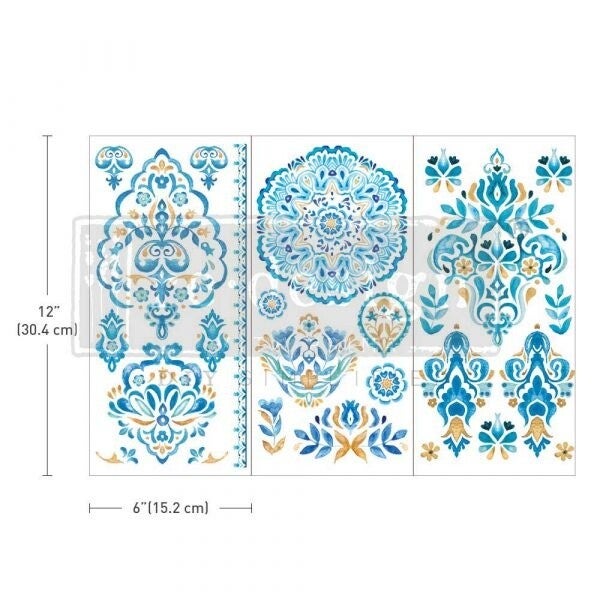 Re Design - Transfer Mini Artisinal Tile