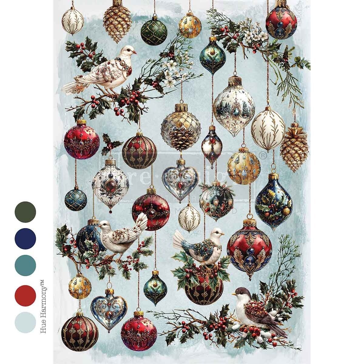 Re design decoupage A4 - Jewel of the season