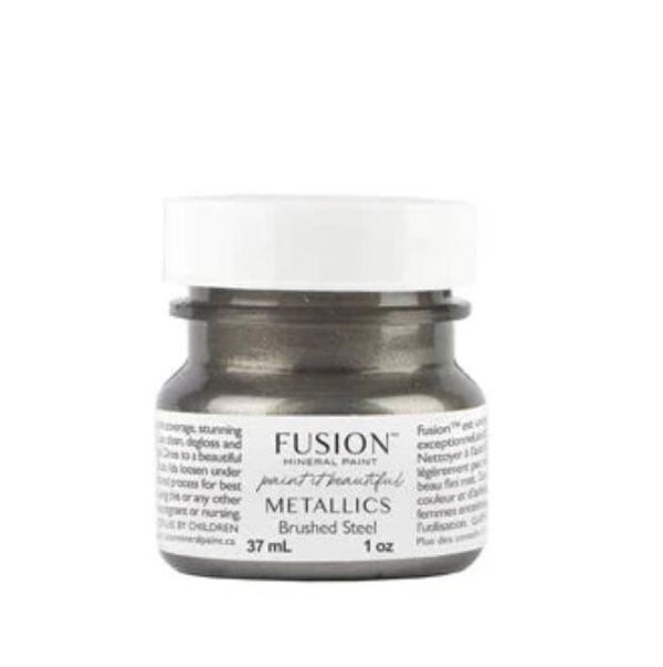Fusion Mineral Paint - Metallics brushed steel