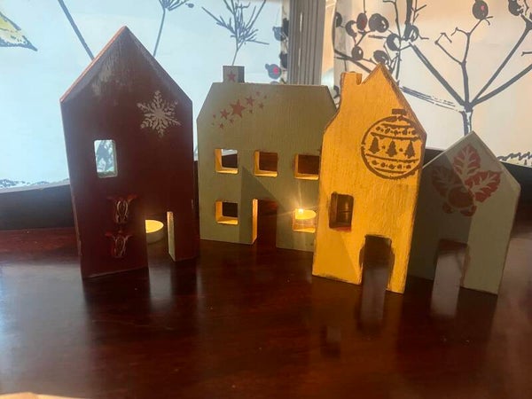 Kerstdeco Huisjes