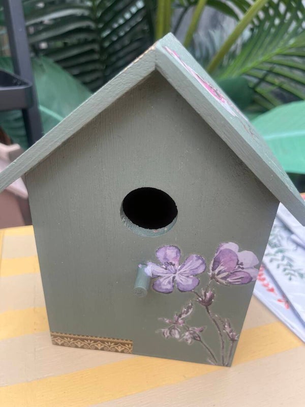 Vogelhuisje groen