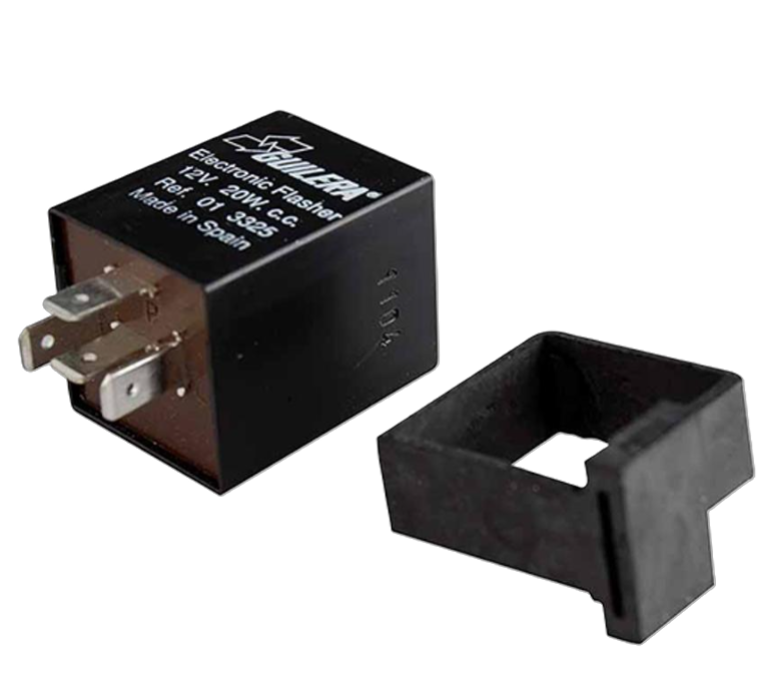 CENTRALE CLIGNOTANT SCOOTER GUILERA ADAPT. BOOSTER / BW'S / BUXY / FOX 12V 4 FICHES  SUR MOTO PAS CHER