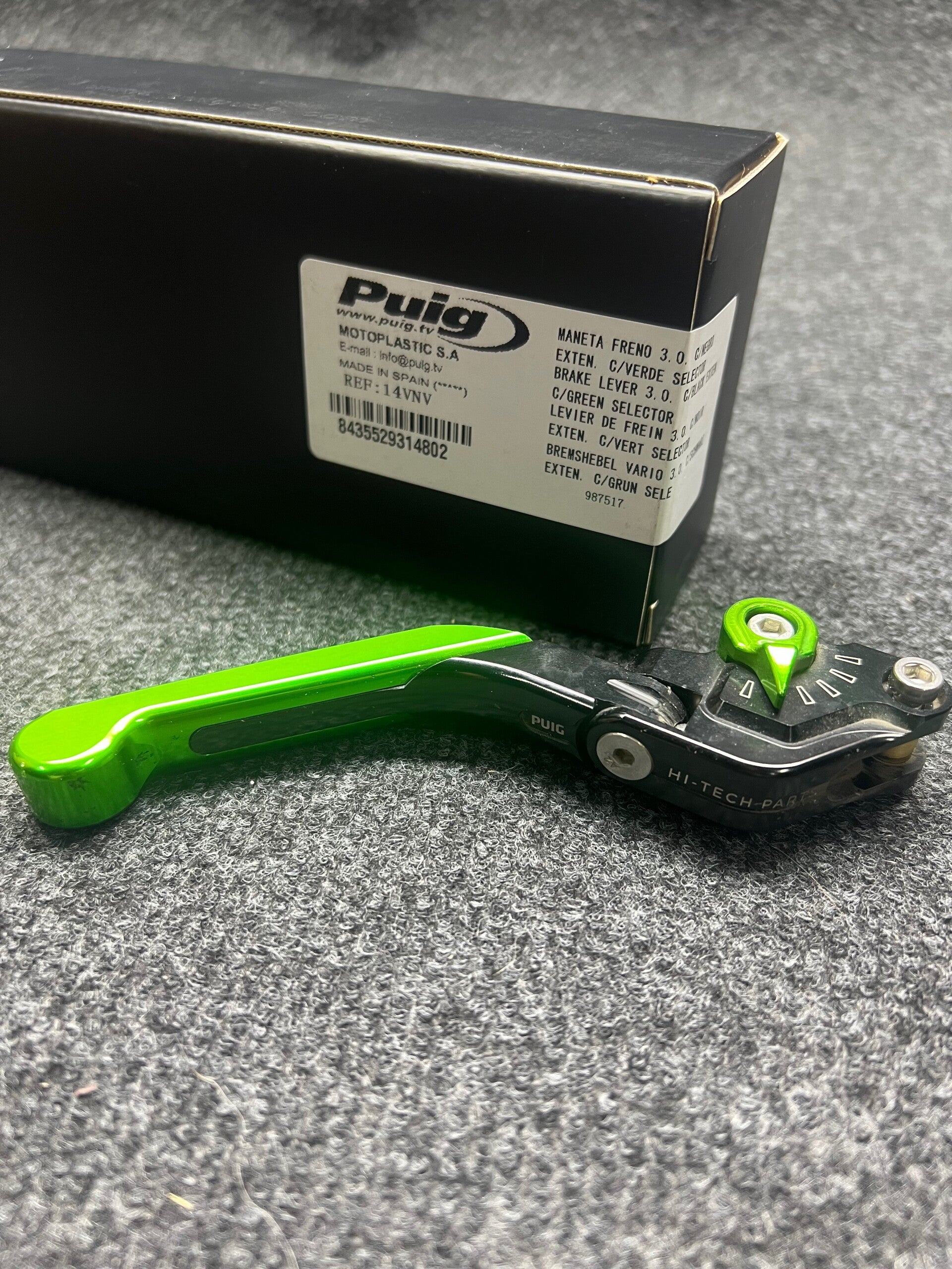 LEVIER DE FREIN REPLIABLE VERT KAWASAKI Z900 ANNÉE 2021 OCCASION