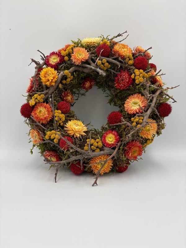 Droogbloemenkransje