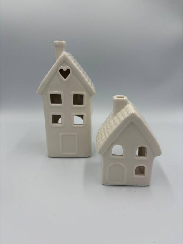 Deco huisje keramisch