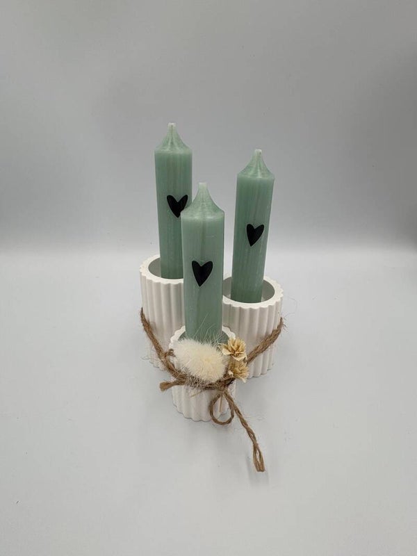 Set van 3 Kaarsenhoudertjes