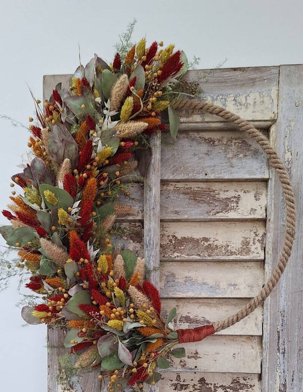 Luxe herfstkrans