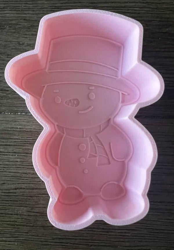 Adorable Snowman Bath Bomb