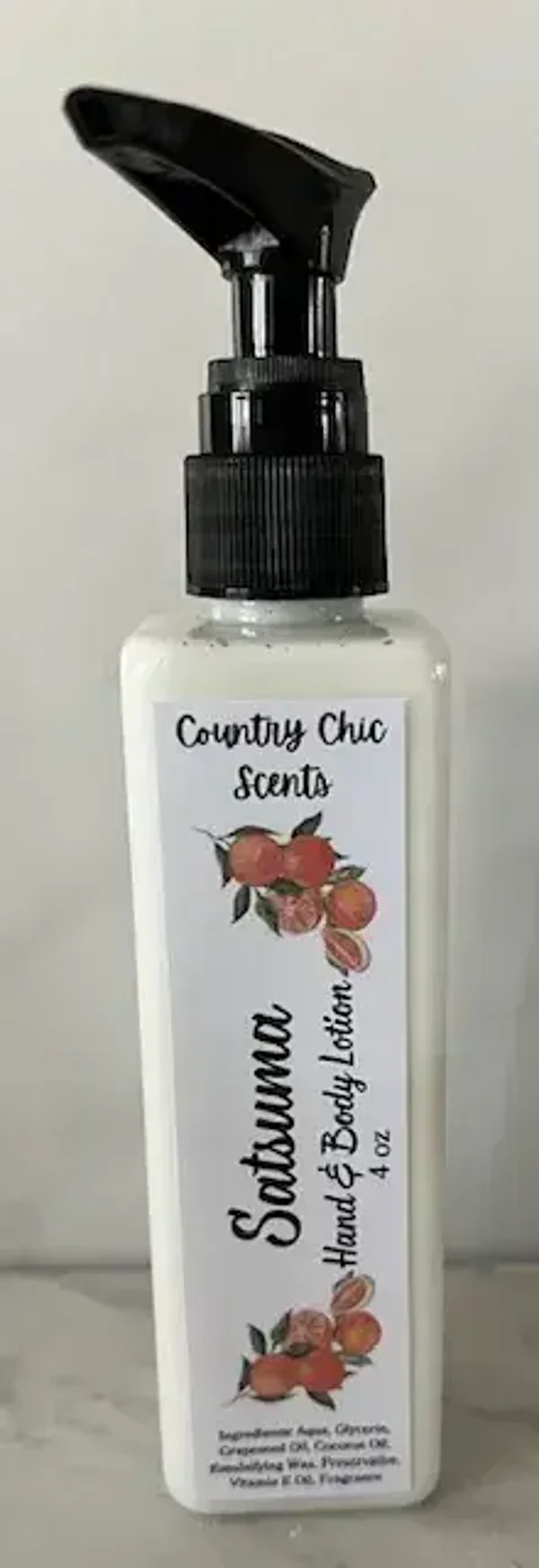 4 oz. Satsuma Moisturizing Lotion