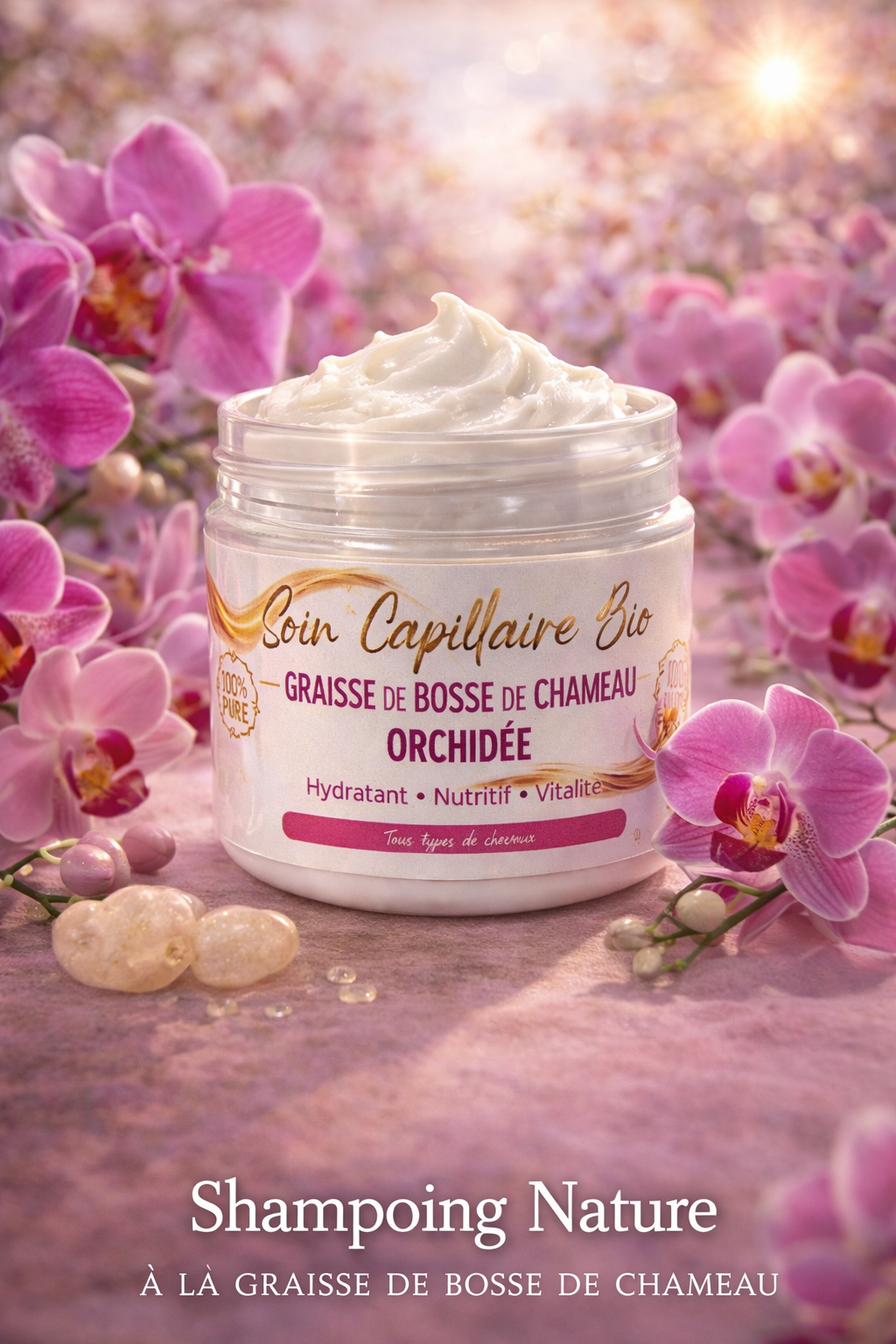 Masque capillaire Orchidée
