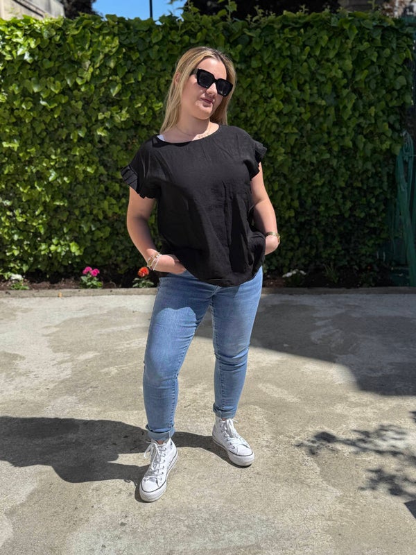 T-shirt noir