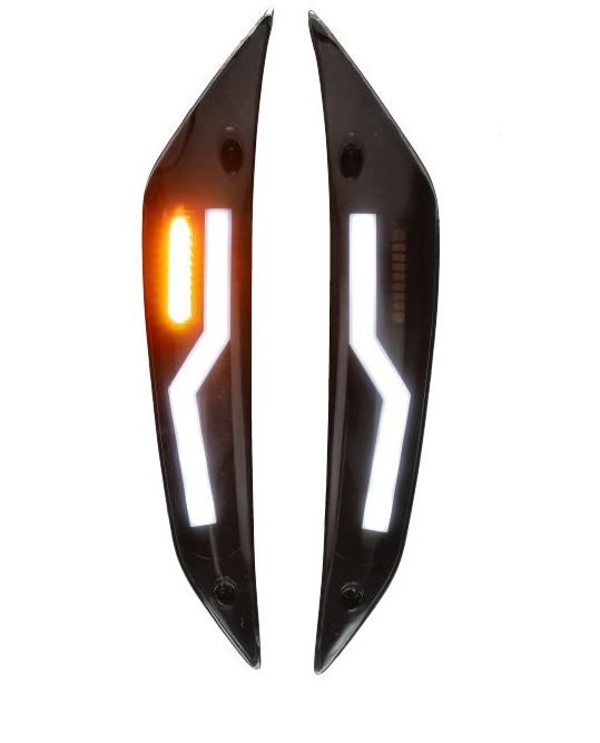 Knipperlichtset Power1 led tube E-keur EVO-1 voor smoke piaggio, zip2000