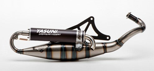 Yasuni R Uitlaat Piaggio 2T Zip Runner NRG Typhoon | TUB420B Zwart