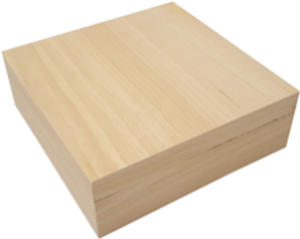 Houten Box vierkant 3
