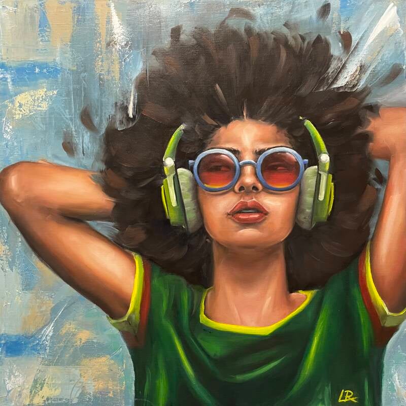 &quot; chill &quot; prix : 450 CHF dimensions  50x50cm