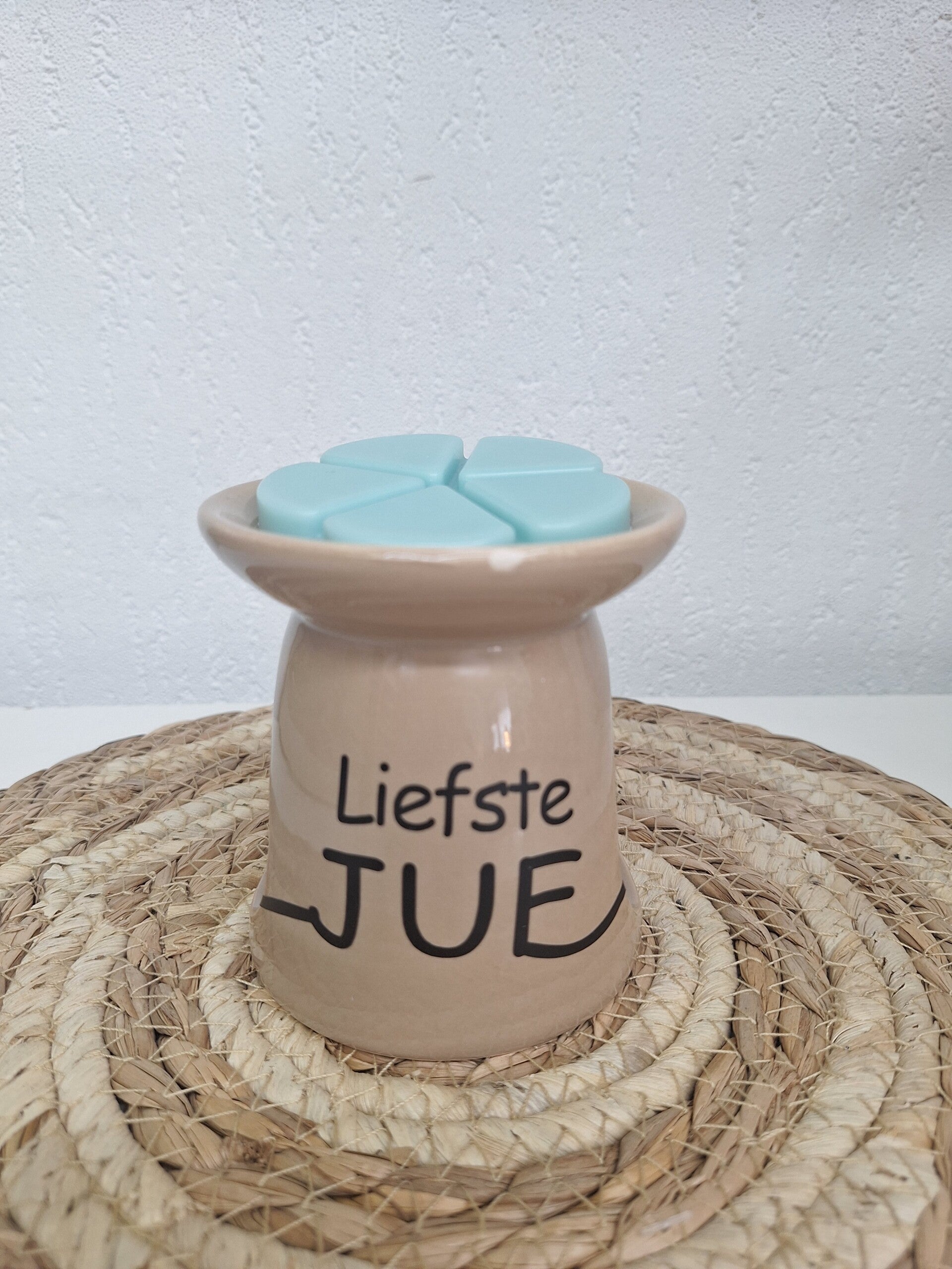 Gepersonaliseerde geurbrander Juf/ meester incl. waxmelts