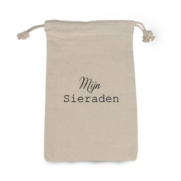 Bewaarzakje mijn sieraden