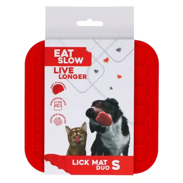Eat Slow Live Longer Lick Mat Duo