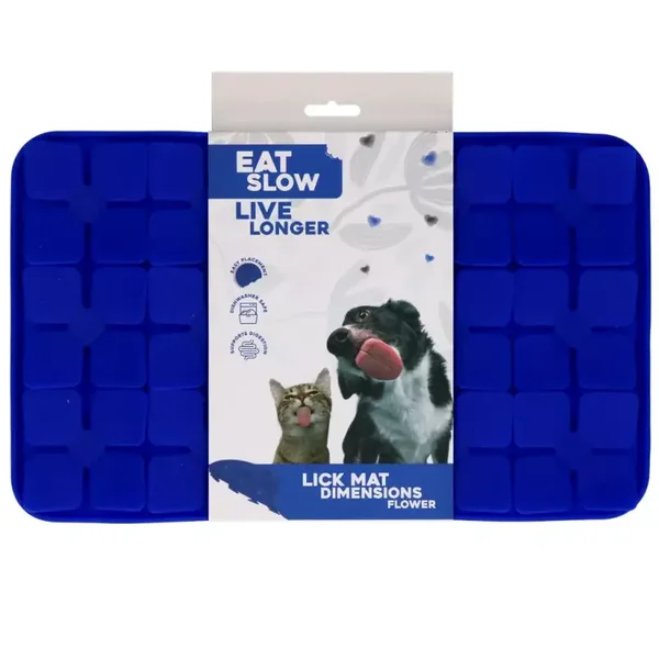 Eat Slow Live Longer Lick Mat Dimensions Flower