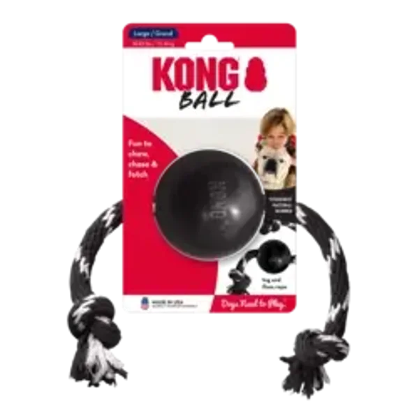 KONG Extreme Ball met touw