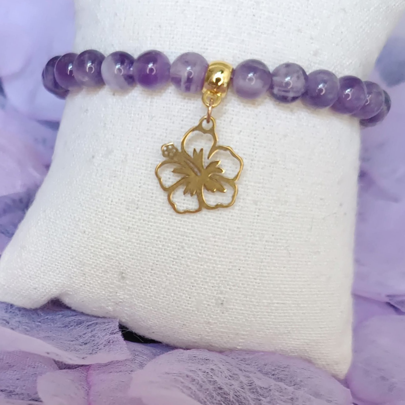 Bracelet améthyste