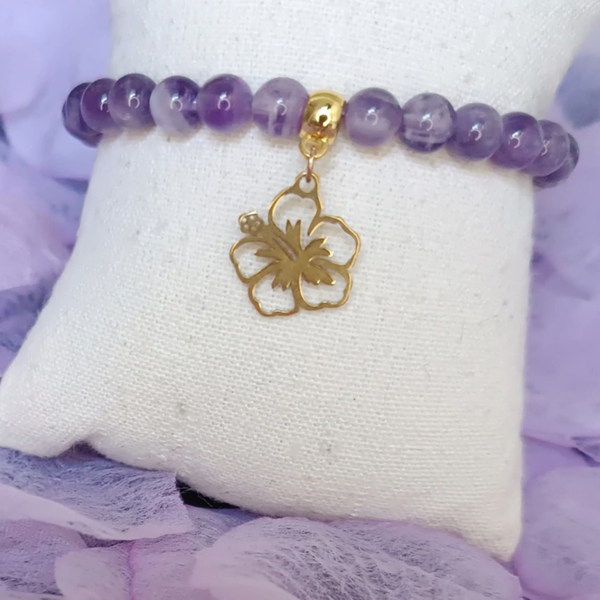 Bracelet améthyste