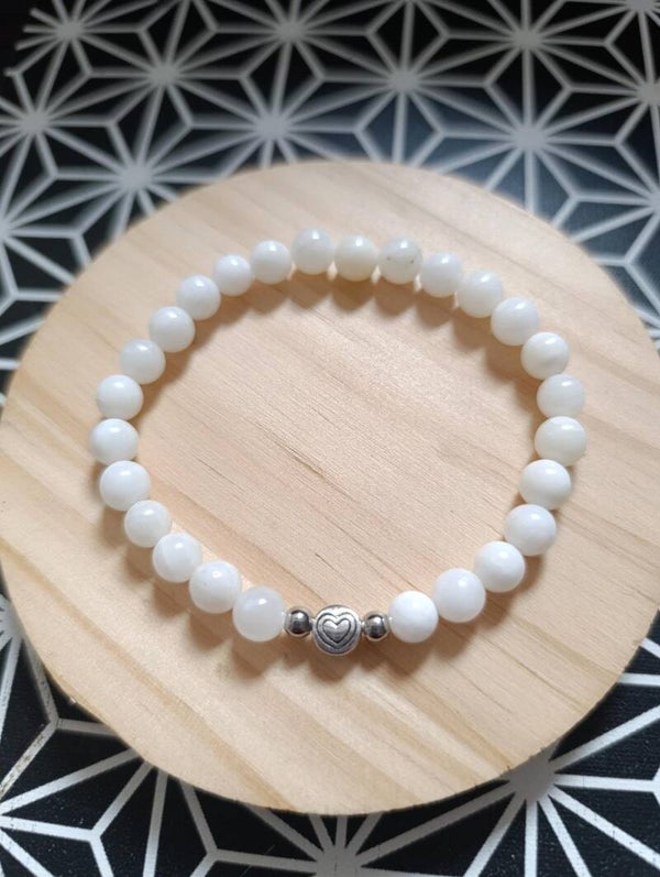 bracelet perles de nacre