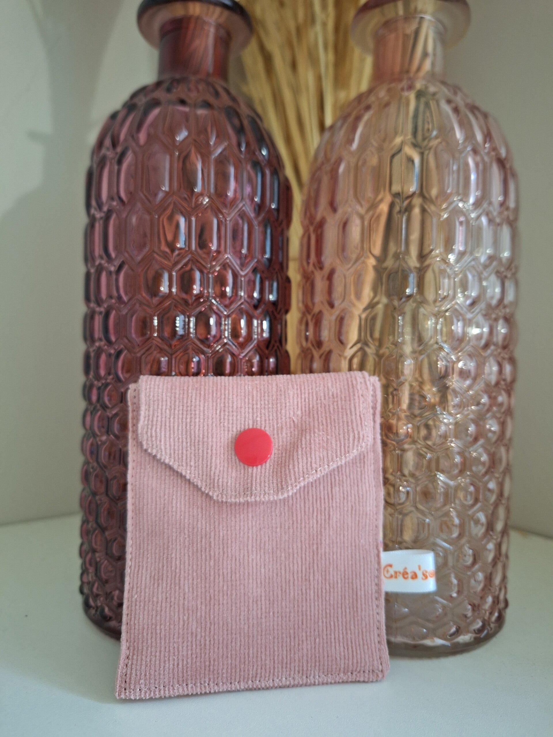 Etui à carte double compartiment