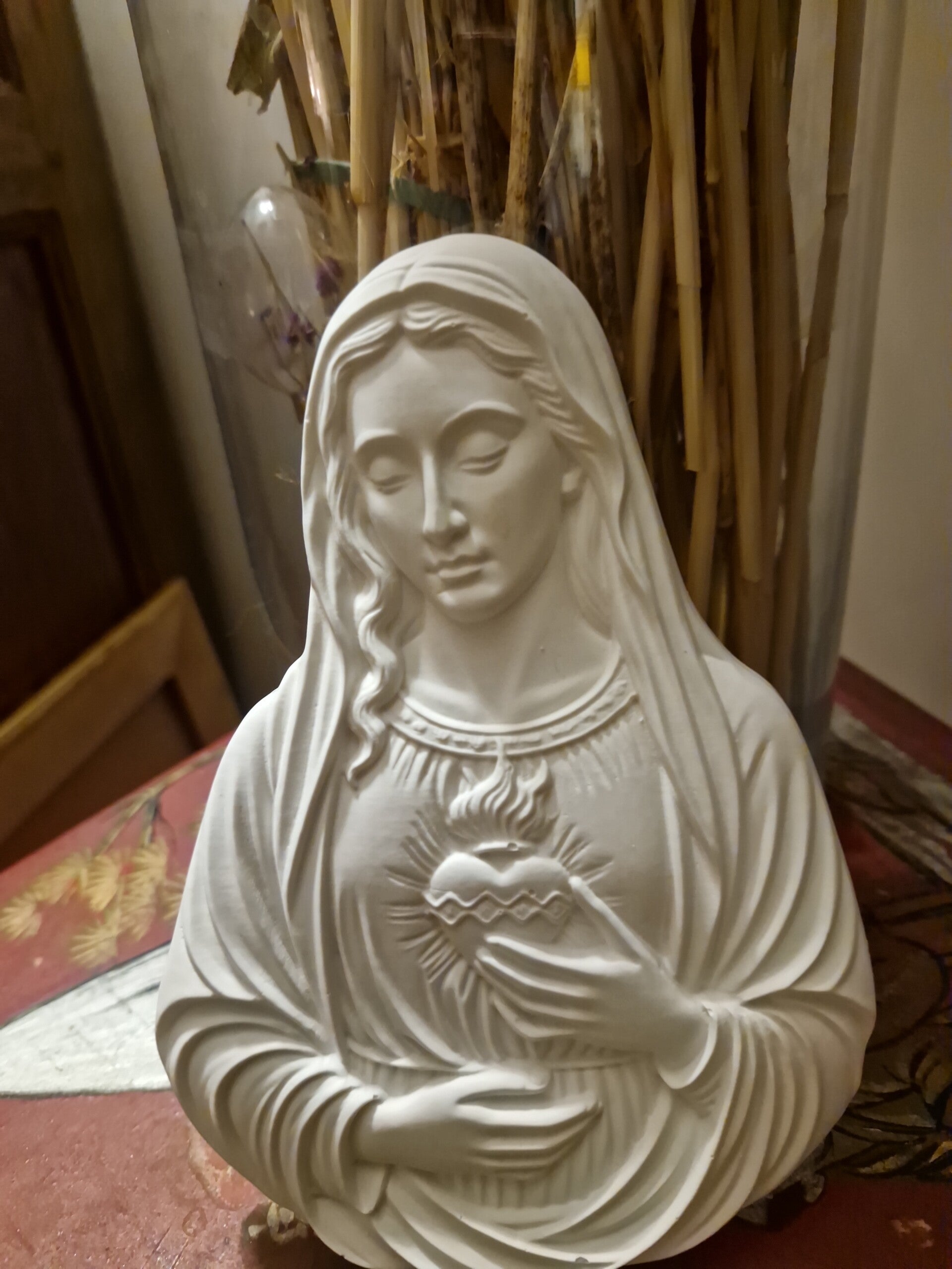 Sainte Vierge Sacré Coeur ou Le Bon Pasteur, Ange