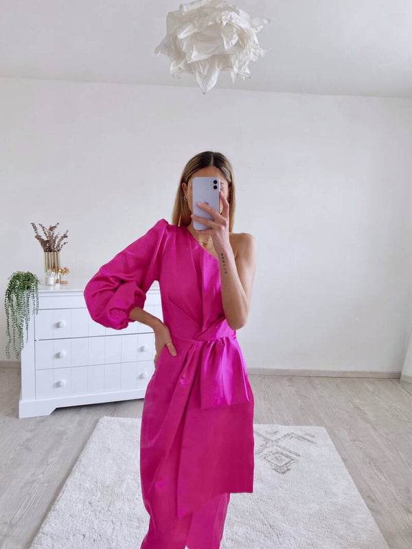 Satin Dress