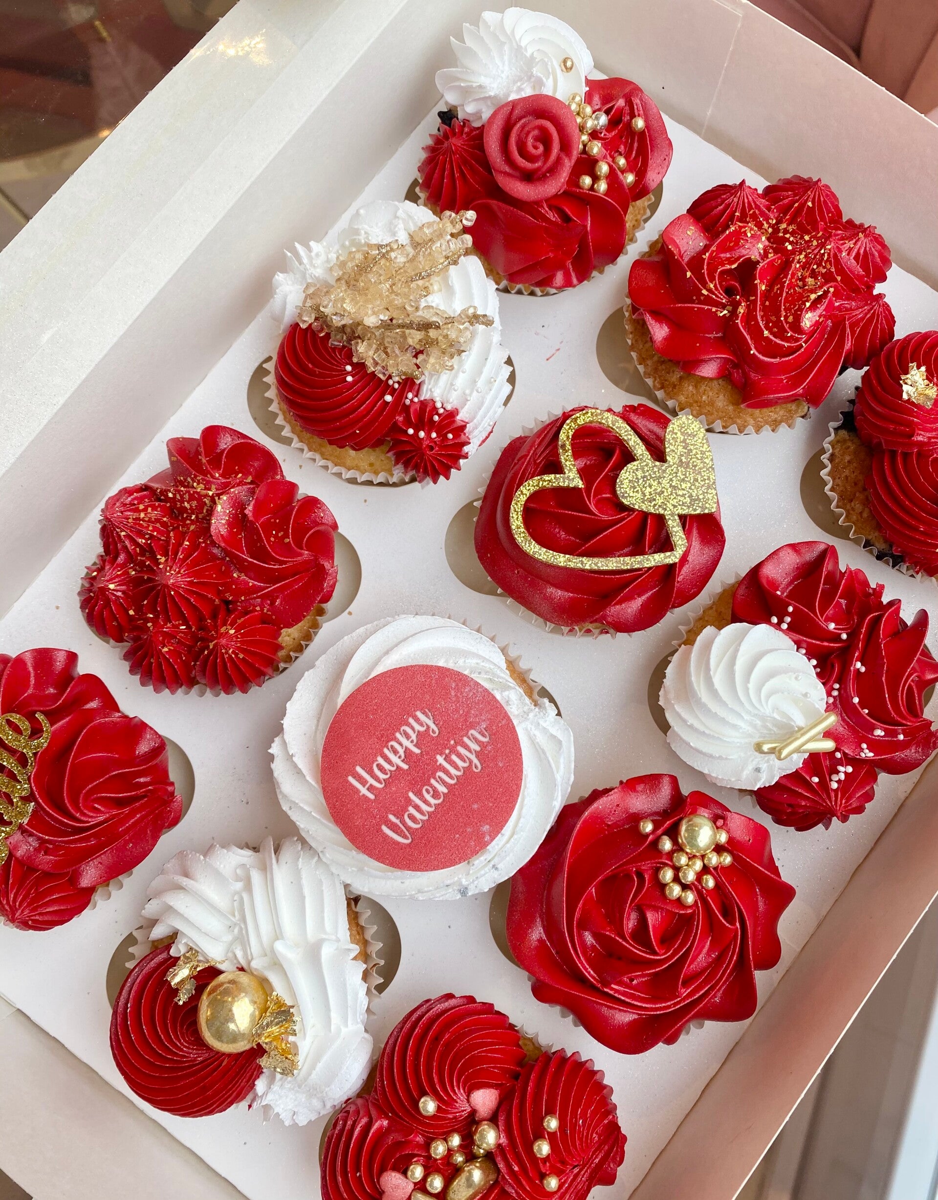 Valentijn Cupcake Box