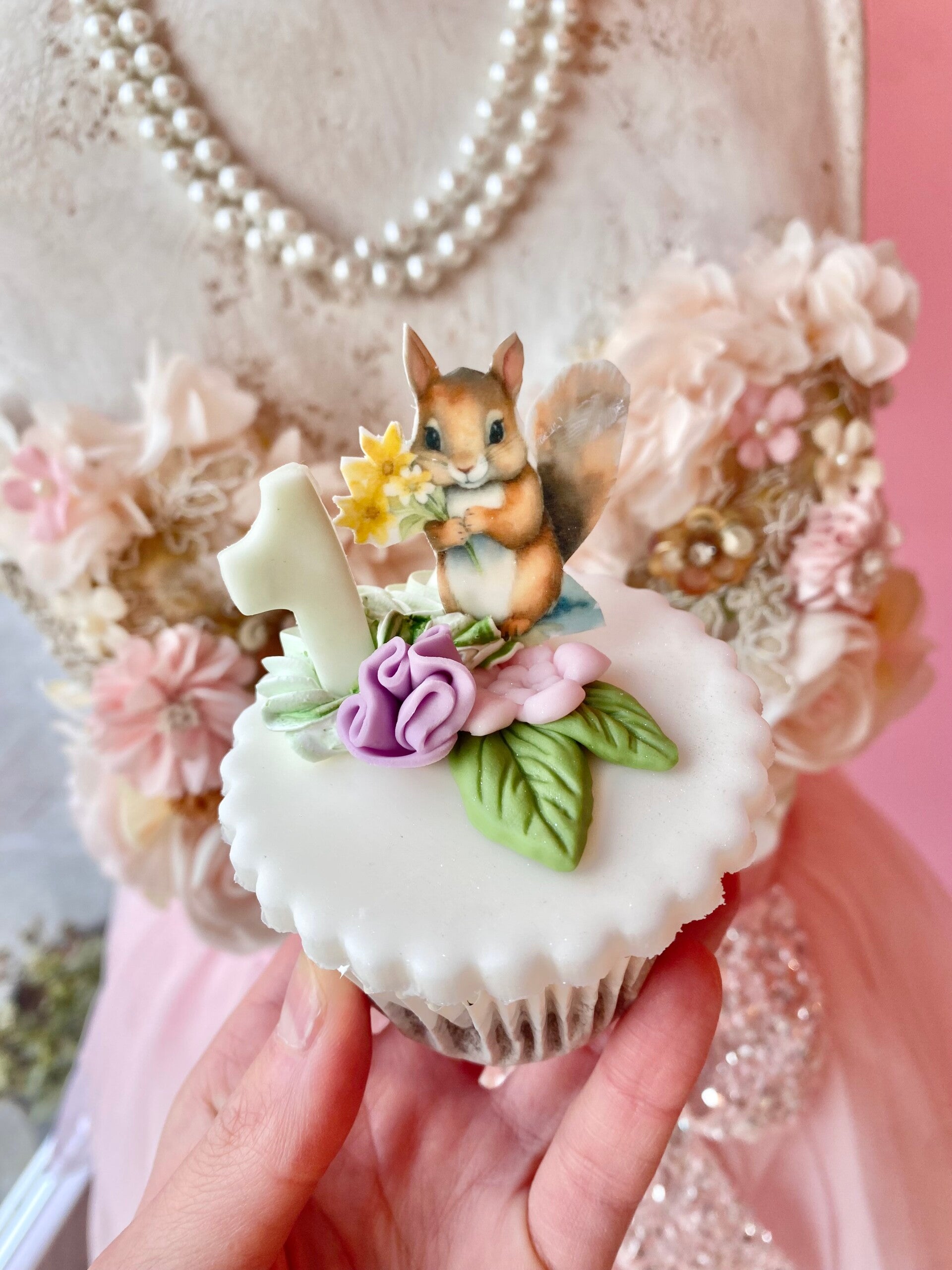 Cupcakes met eetbare prints (12stuks)