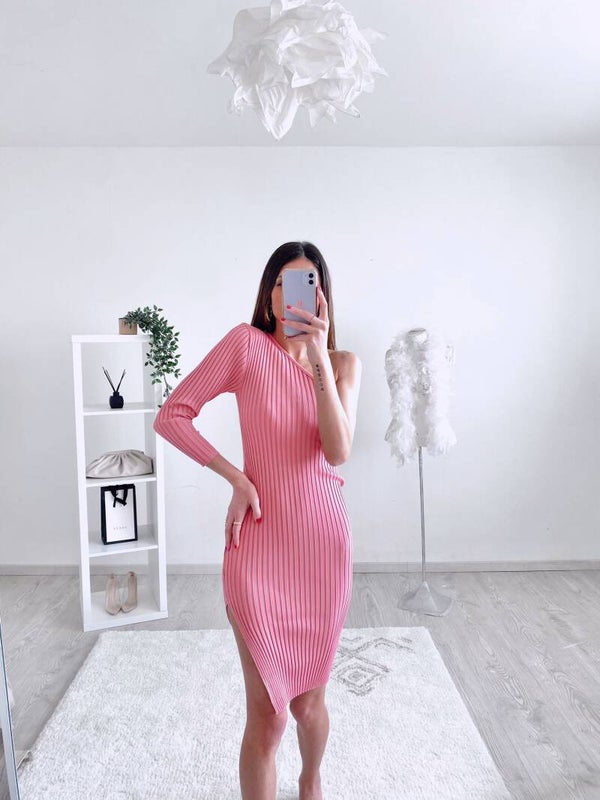 Knit Dress Side slit